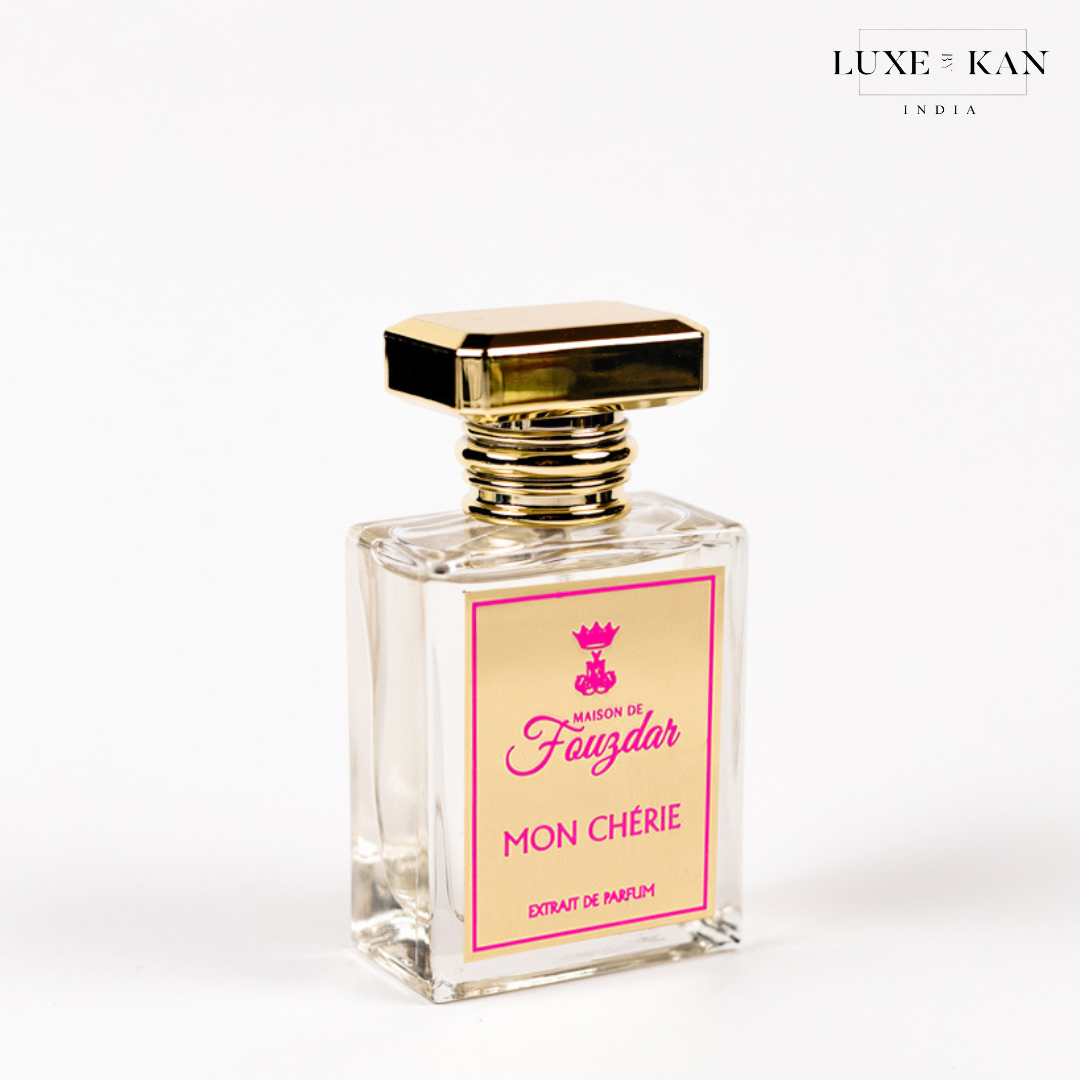 Maison de fouzdar mon cherie perfume bottle.