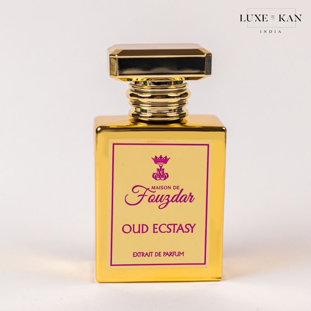 Maison de fouzdar oud ecstasy perfume bottle.