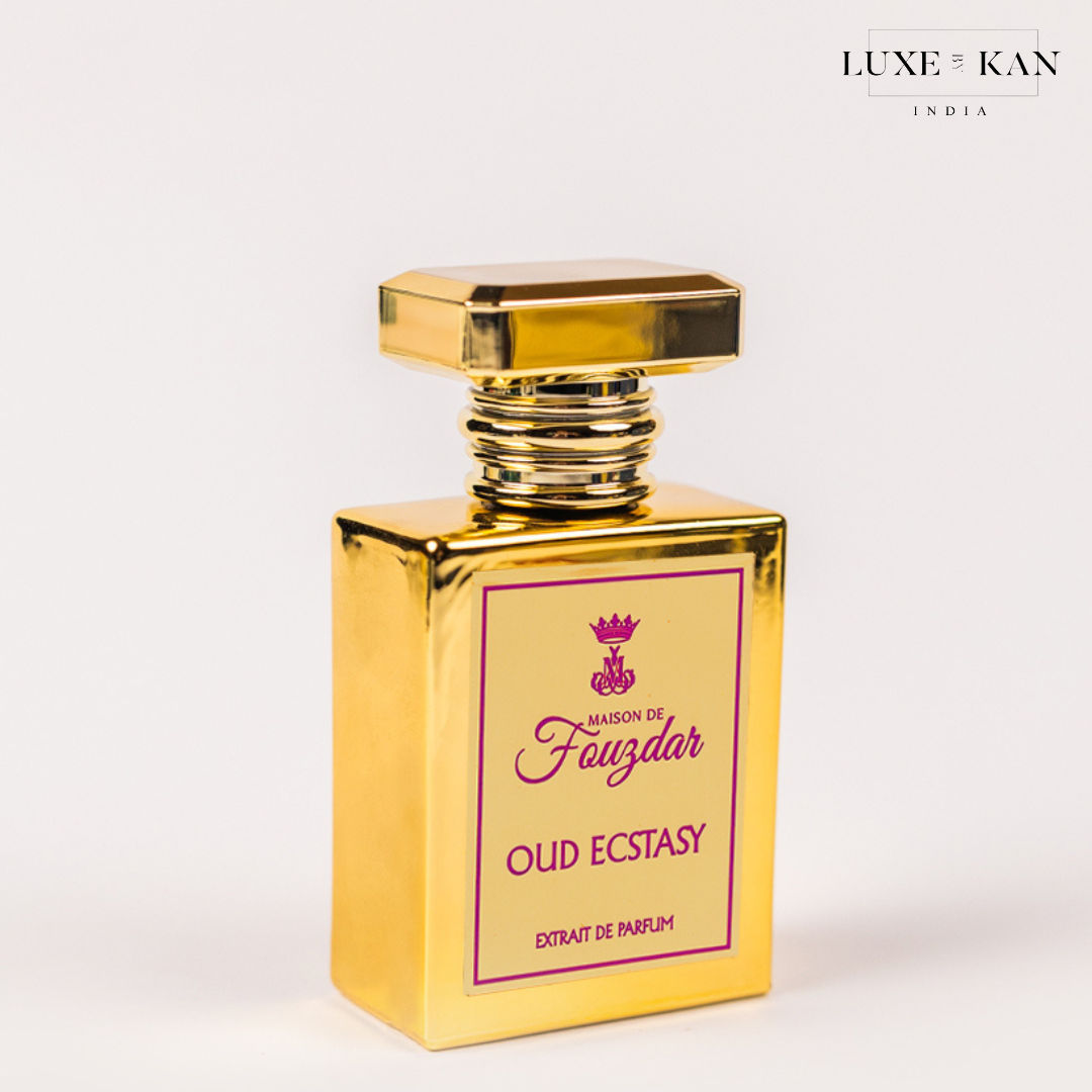 Maison de fouzdar oud ecstasy perfume bottle.