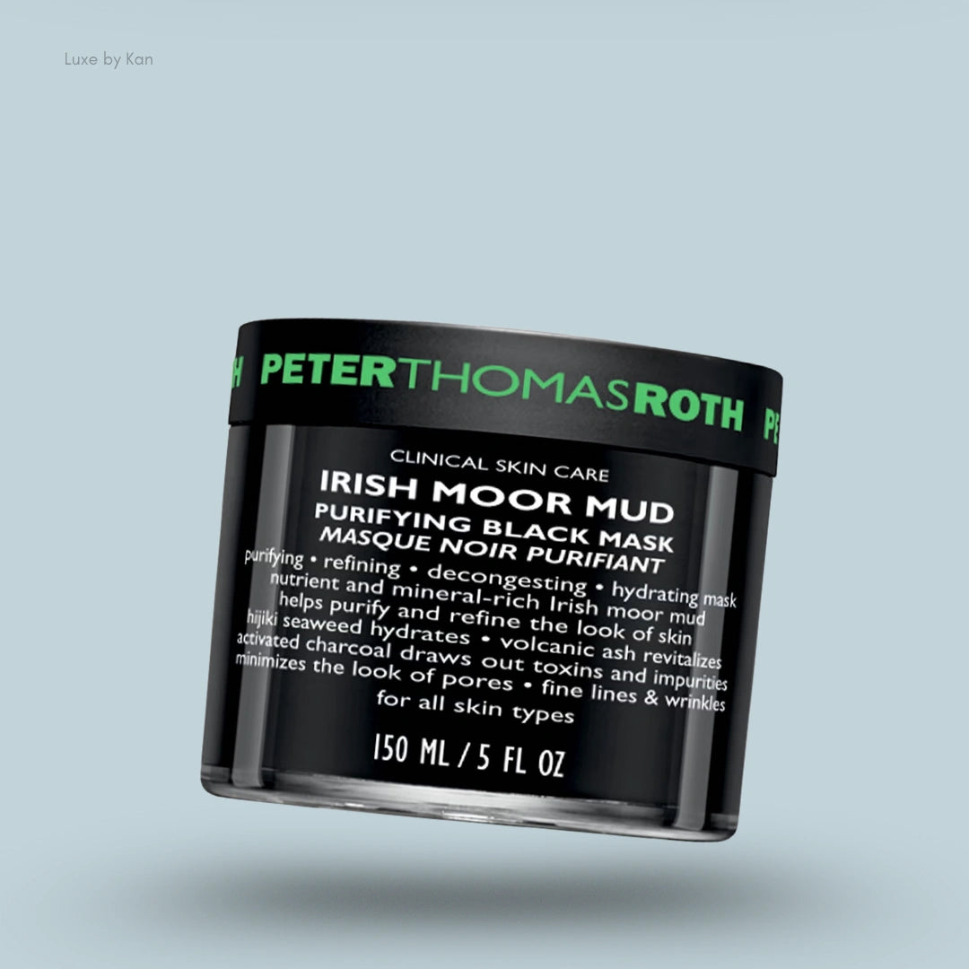 Peter Thomas Roth Irish Moor Mud Purifying Black Mask container.