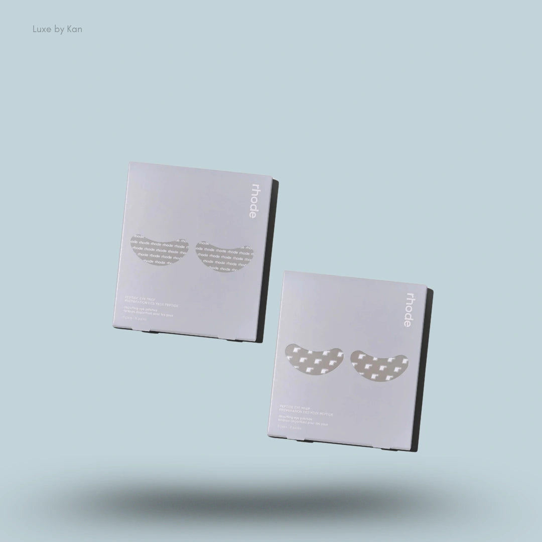 Rhode Peptide Eye Prep Set | Hydrogel Under-Eye Patches – Luxe by Kan