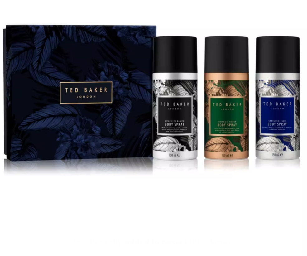 Ted Baker Body Spray Trio Gift Luxe by Kan