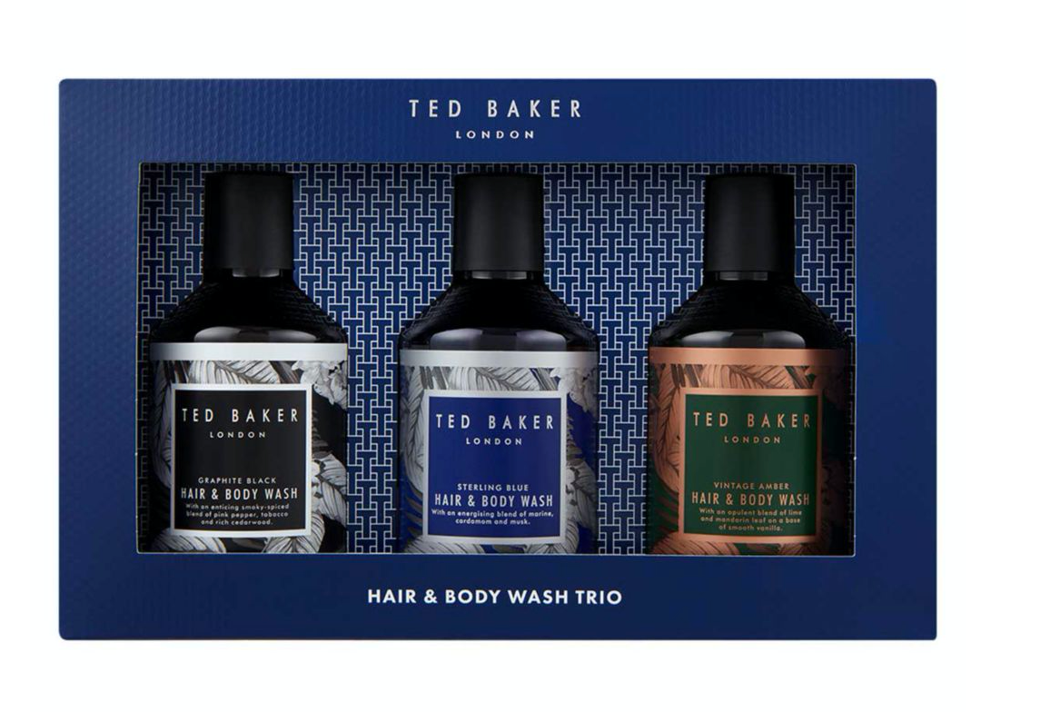 Ted Baker Hair Body Wash Trio Luxe by Kan