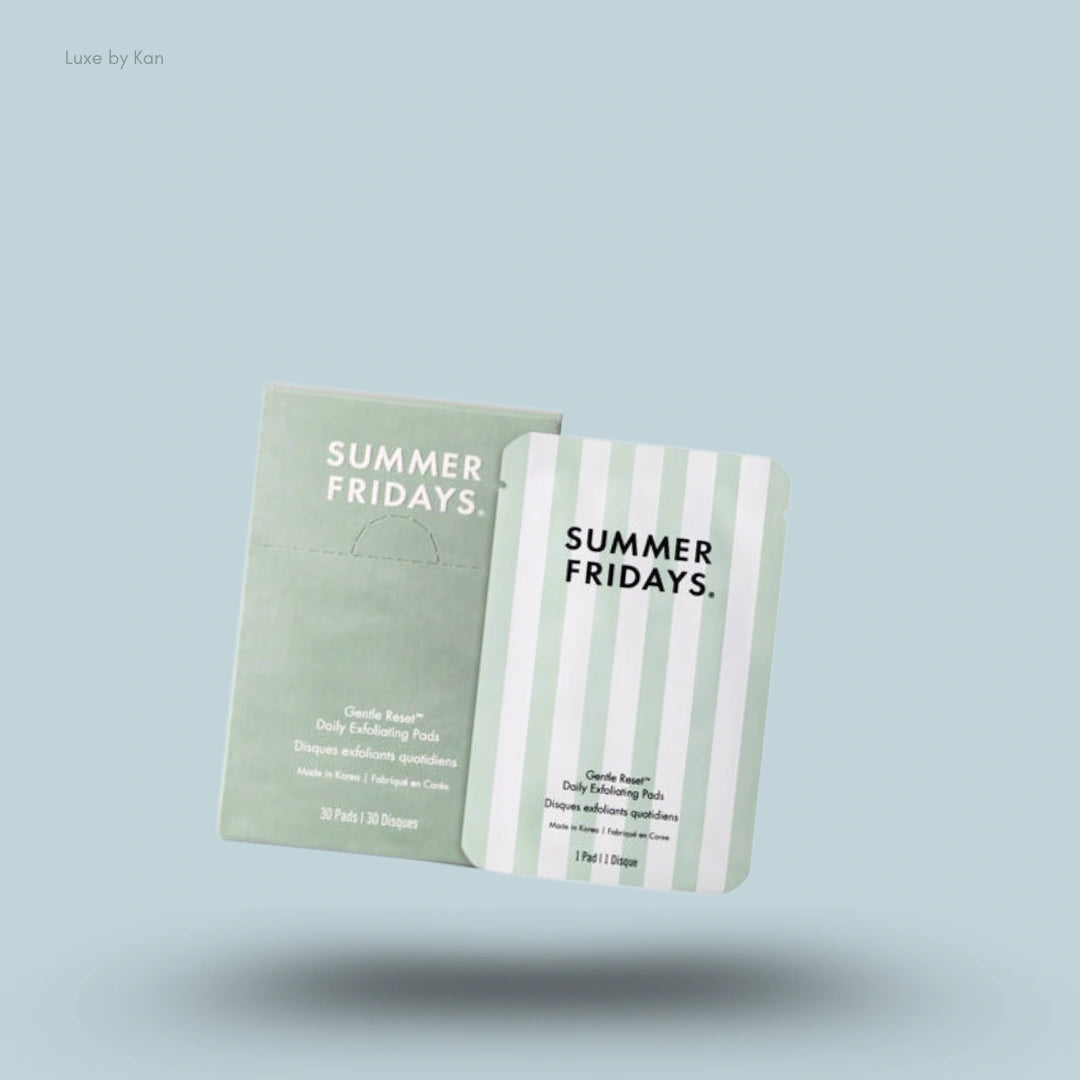Summer Fridays Gentle Reset™ Daily Exfoliating Pads. – Luxe by Kan