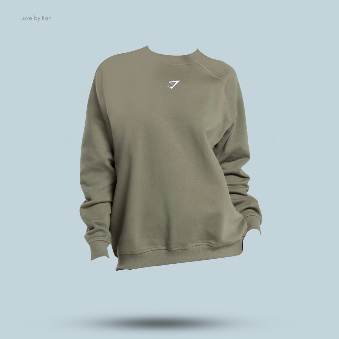 Gymshark Training Oversized Fleece Sweatshirt - Oversized Fit