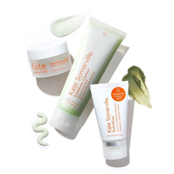 KATE SOMERVILLE
EXFOLIATE ON THE GLOW KIT