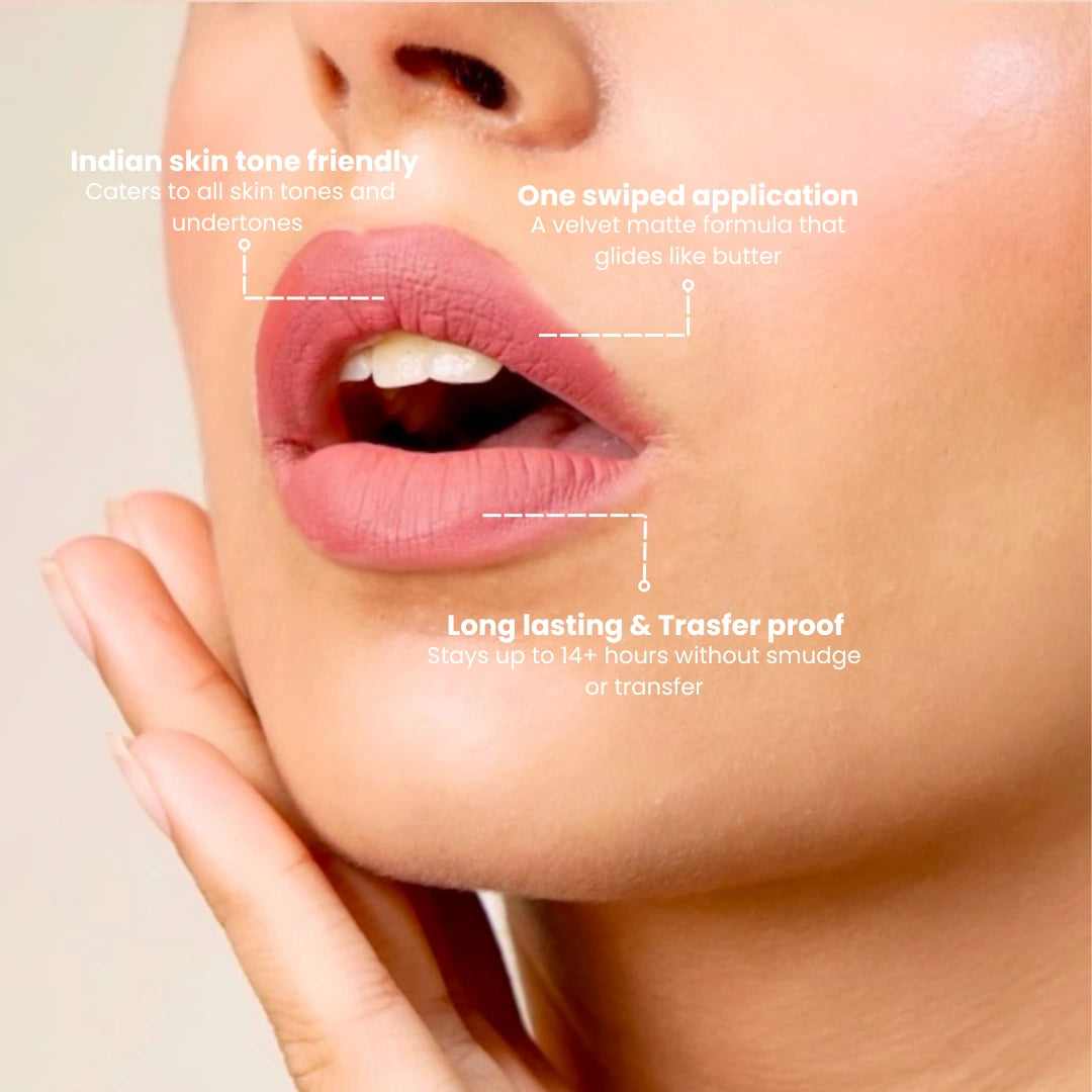 Era Beauty Velvet Liquid Matte Lipstick - Unhinged