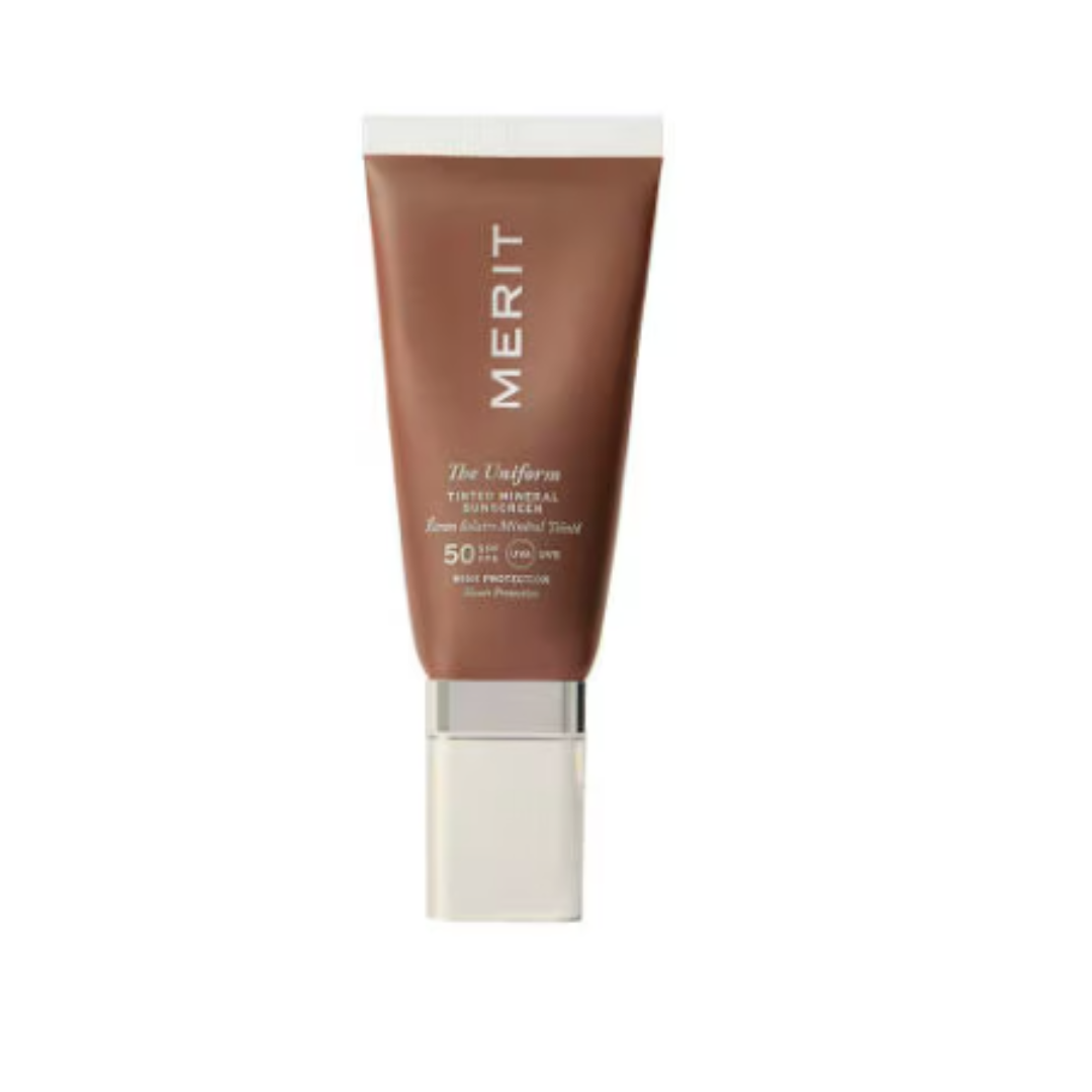 MERIT BEAUTY The Uniform Tinted Mineral Sunscreen SPF50 50ml