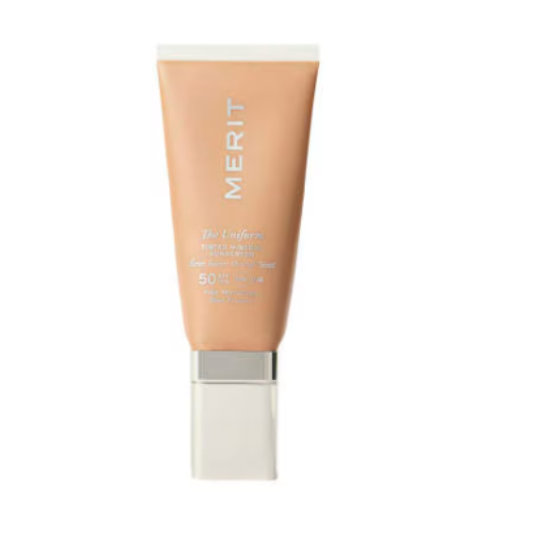 MERIT BEAUTY The Uniform Tinted Mineral Sunscreen SPF50 50ml