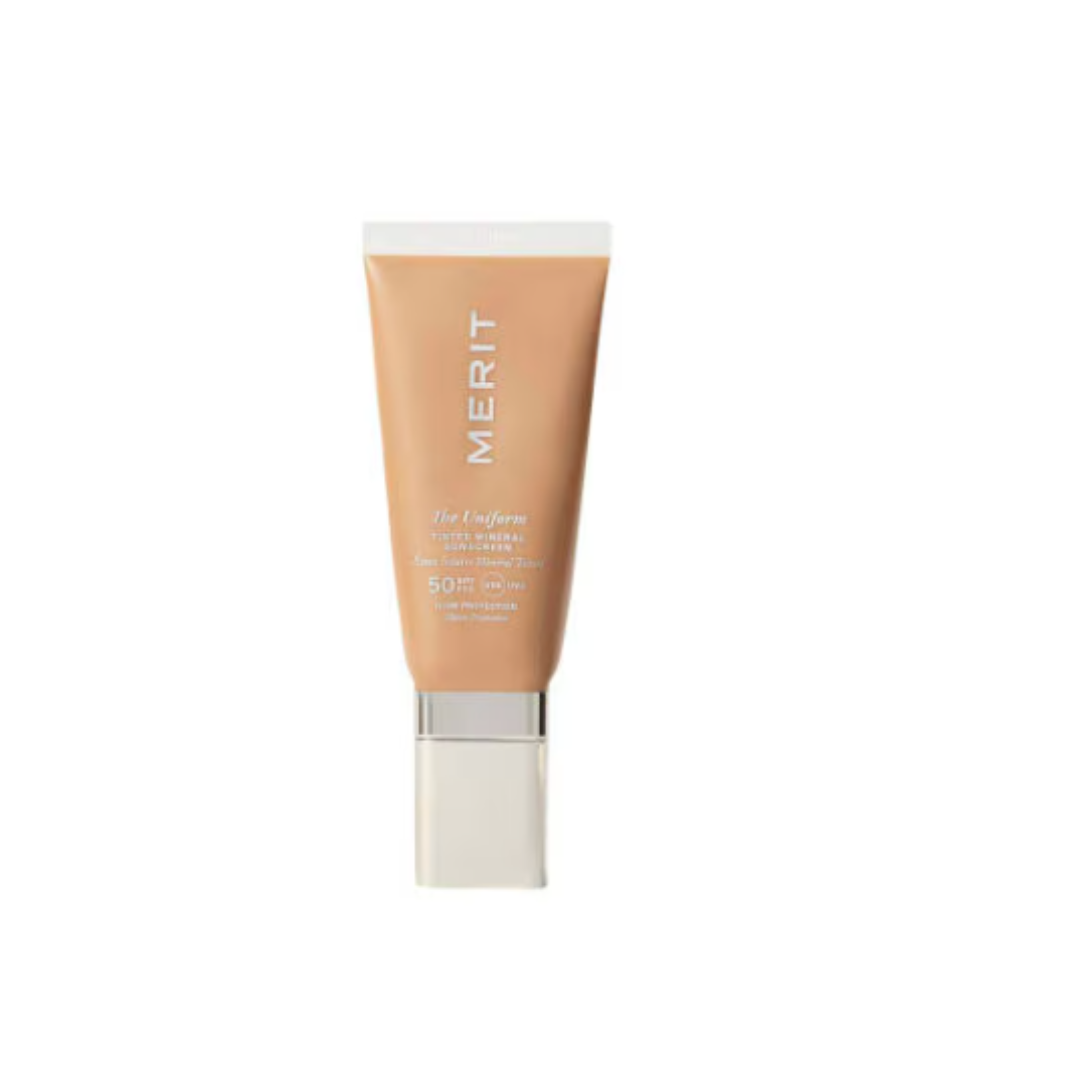 MERIT BEAUTY The Uniform Tinted Mineral Sunscreen SPF50 50ml