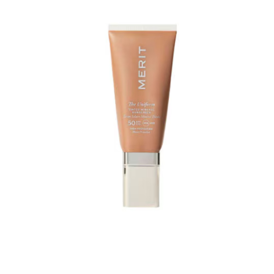 MERIT BEAUTY The Uniform Tinted Mineral Sunscreen SPF50 50ml