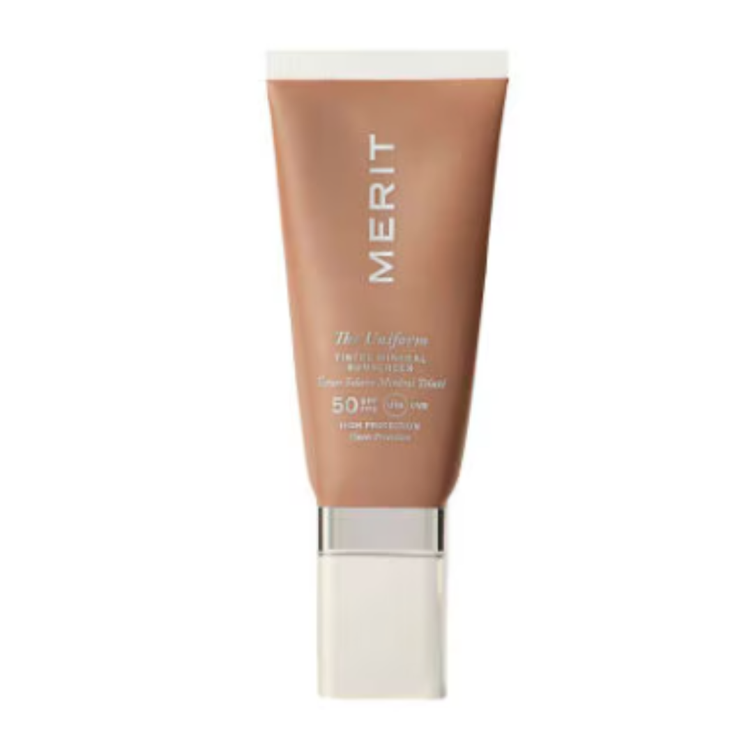 MERIT BEAUTY The Uniform Tinted Mineral Sunscreen SPF50 50ml