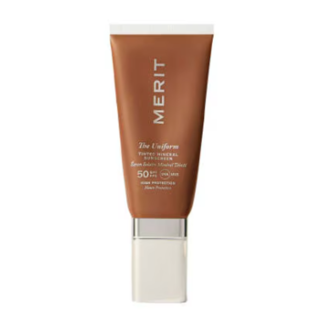 MERIT BEAUTY The Uniform Tinted Mineral Sunscreen SPF50 50ml