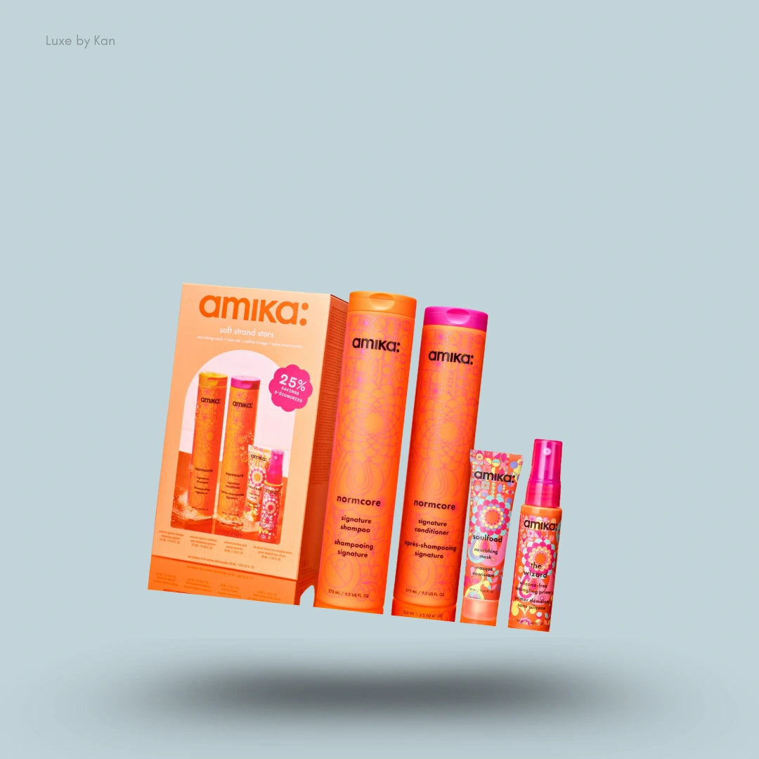 amika Soft Strands Stars Nourishing Wash + Care Set