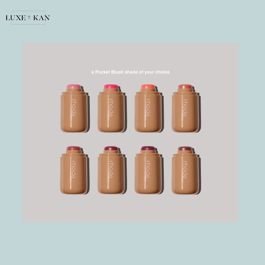 Rhode the glam on + off set Three glam essentials