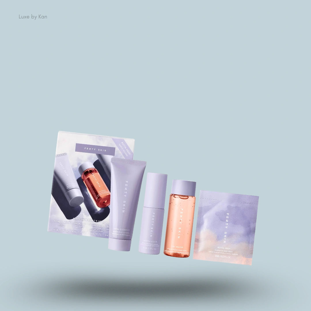 FENTY SKIN Start’r Set - Travel-Size Skincare Set For Dry Skin 118ml
