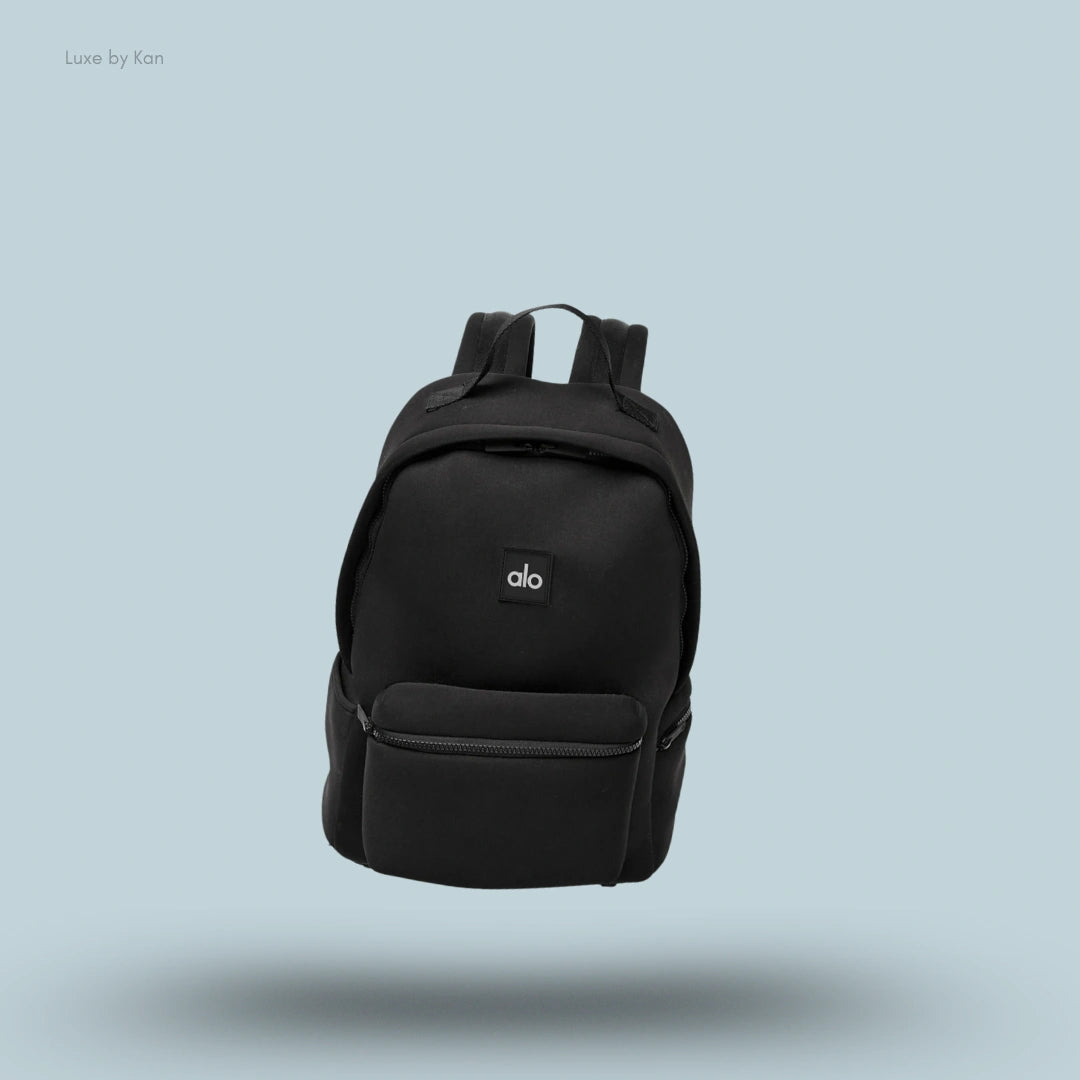 alo mini backpack Buy Alo Stow Backpack – Water-Resistant Neoprene Bag – Luxe by Kan