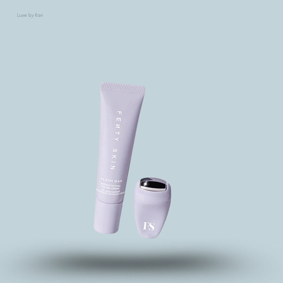 كريم جل للعين فلاش ناب للانتعاش الفوري من فنتي + أداة تدليك للعين