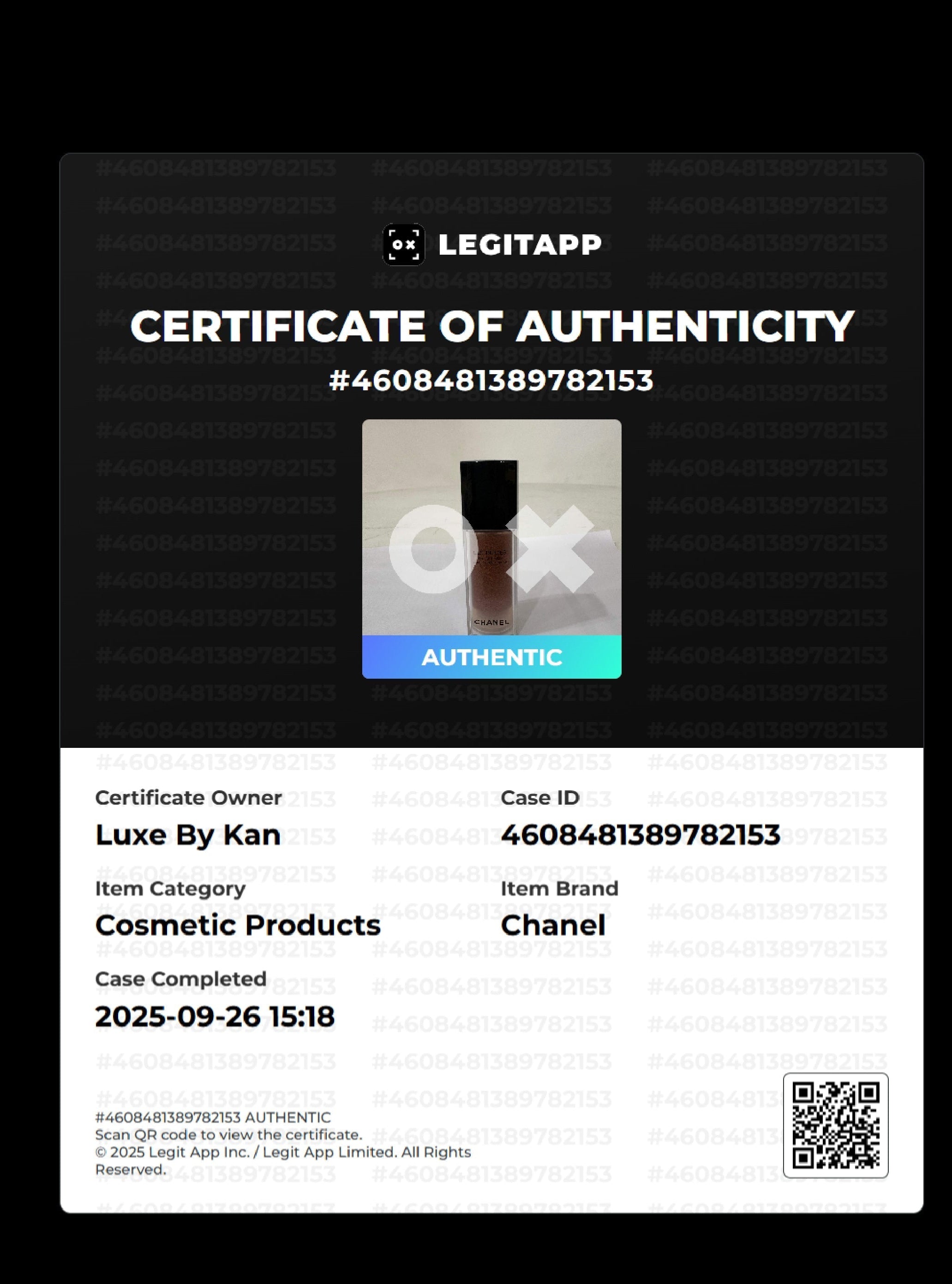 Certificate 1