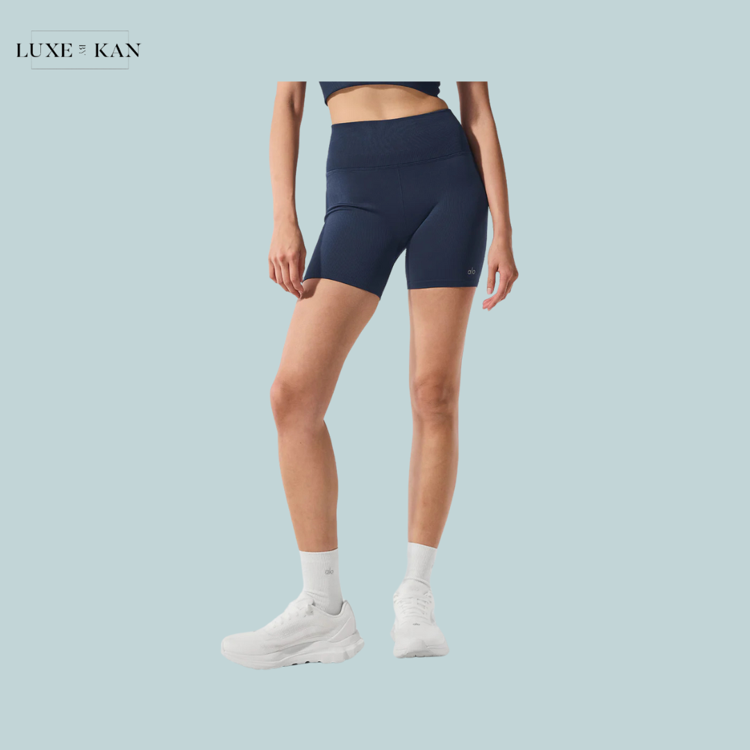 Alo 5" Seamless Ribbed Favorite Short
