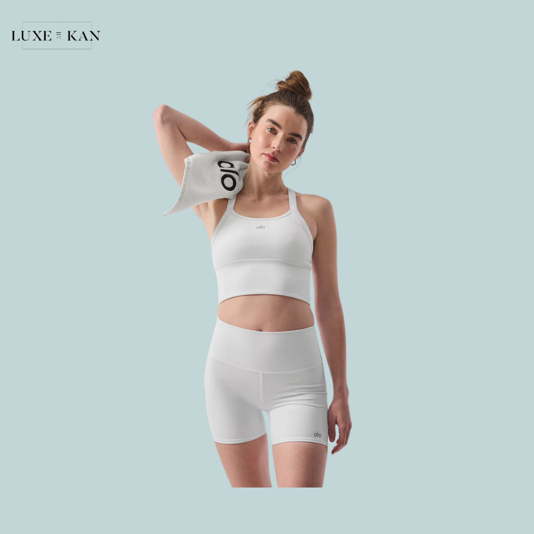 Alo Seamless Ribbed Favorite Bra Tank