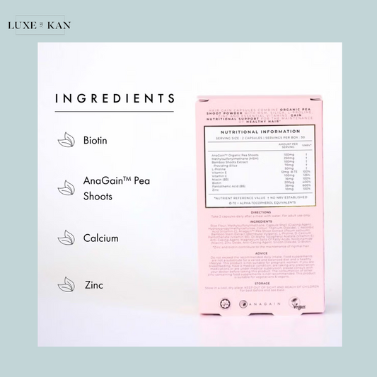 Hair Gain Capsules - 60 Capsules