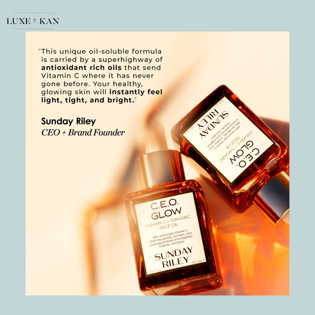 Sunday Riley C.E.O. Glow Vitamin C + Turmeric Face Oil 15ml