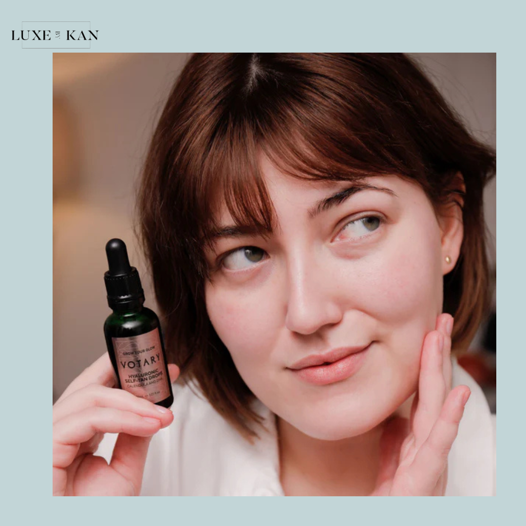 VOTARY Glow your glow hyaluronic self-tan drops 15ml