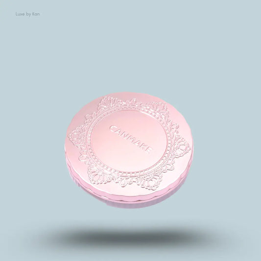 Canmake Transparent Finish Powder, pressed setting powder compact