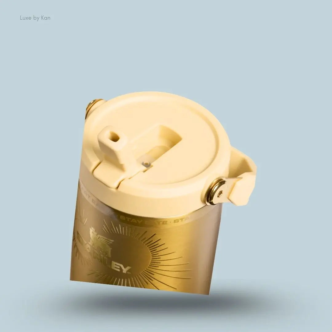 Stanley Messi x Stanley IceFlow Flip Straw 2.0 Tumbler 0.89L Messi Legacy gold finish limited edition India