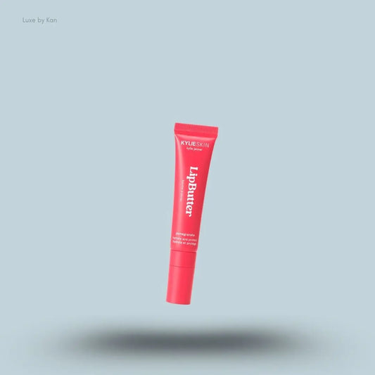 Kylie Lip Butter 10g tube on blue background — Luxe by Kan India