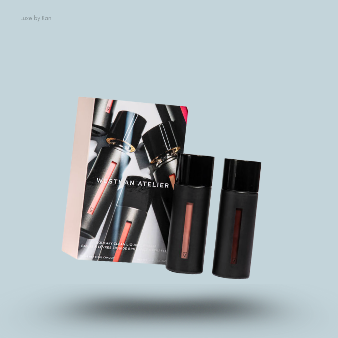 Westman Atelier Squeaky Clean Liquid Lip Balm Duo