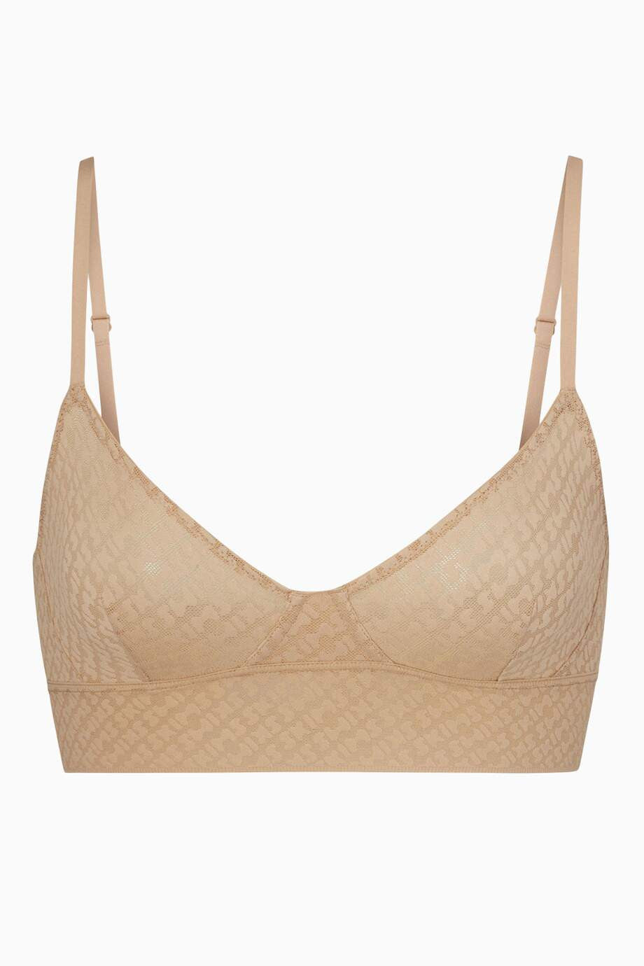 SKIMS Logo Mesh Triangle Bralette – Luxe by Kan