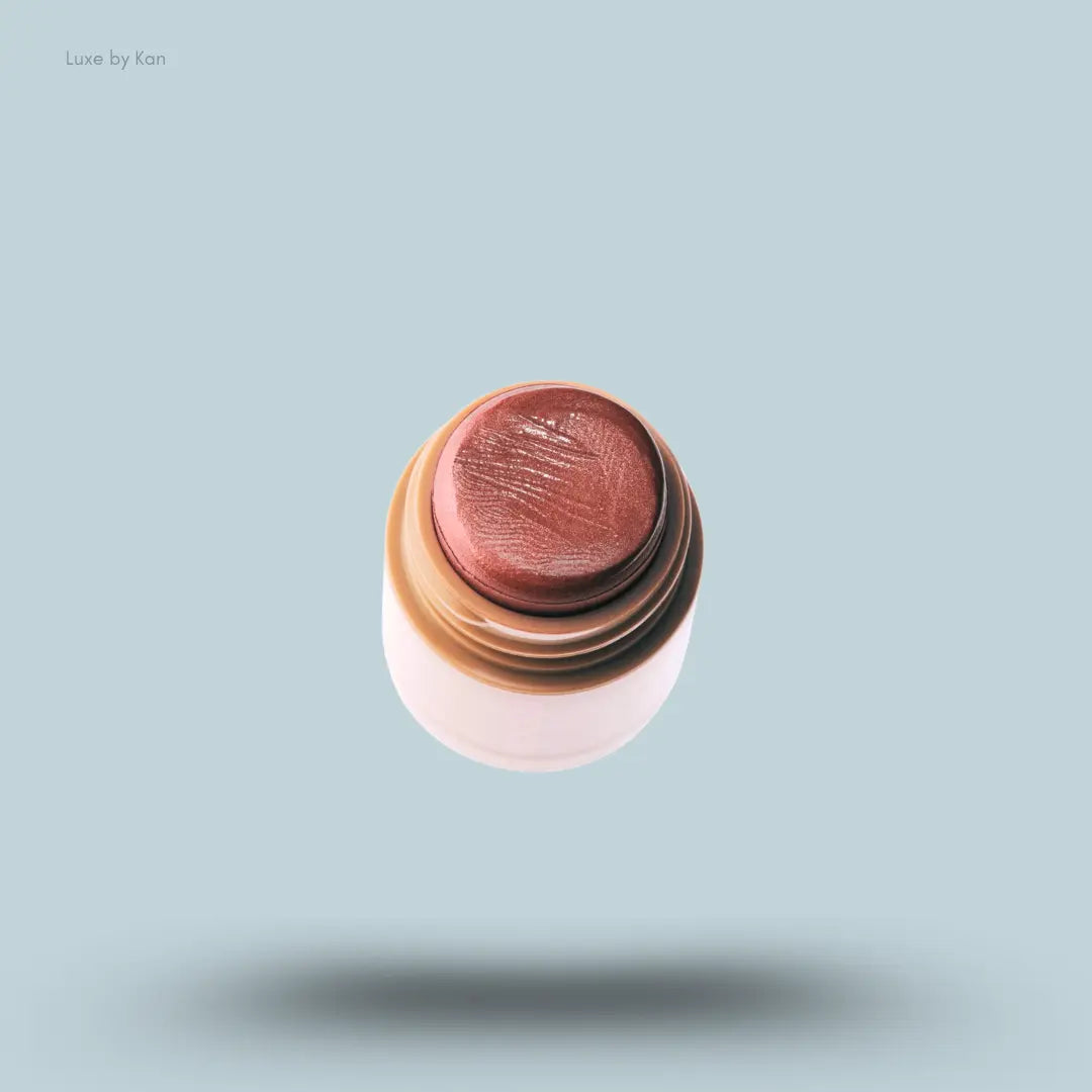 Rhode Pocket Pearl Shimmer Blush in Monet, shimmery apricot cream blush