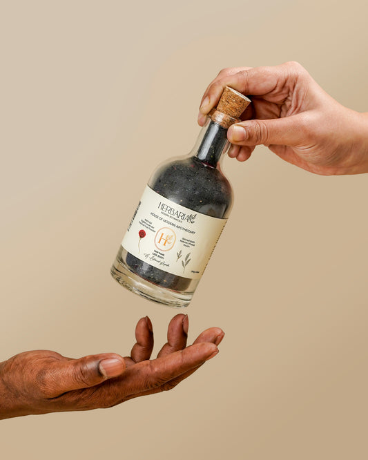 Herbaria - Modern Botanicals Noir Soak Milk Bath 250gm