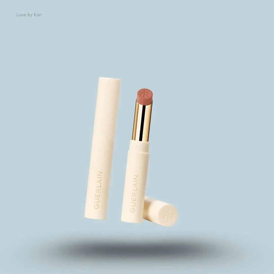 Guerlain KissKiss Honey-Infused Intense Lipstick Refill 134 Radiant Jasmine light beige blur matte kissproof refill bullet India