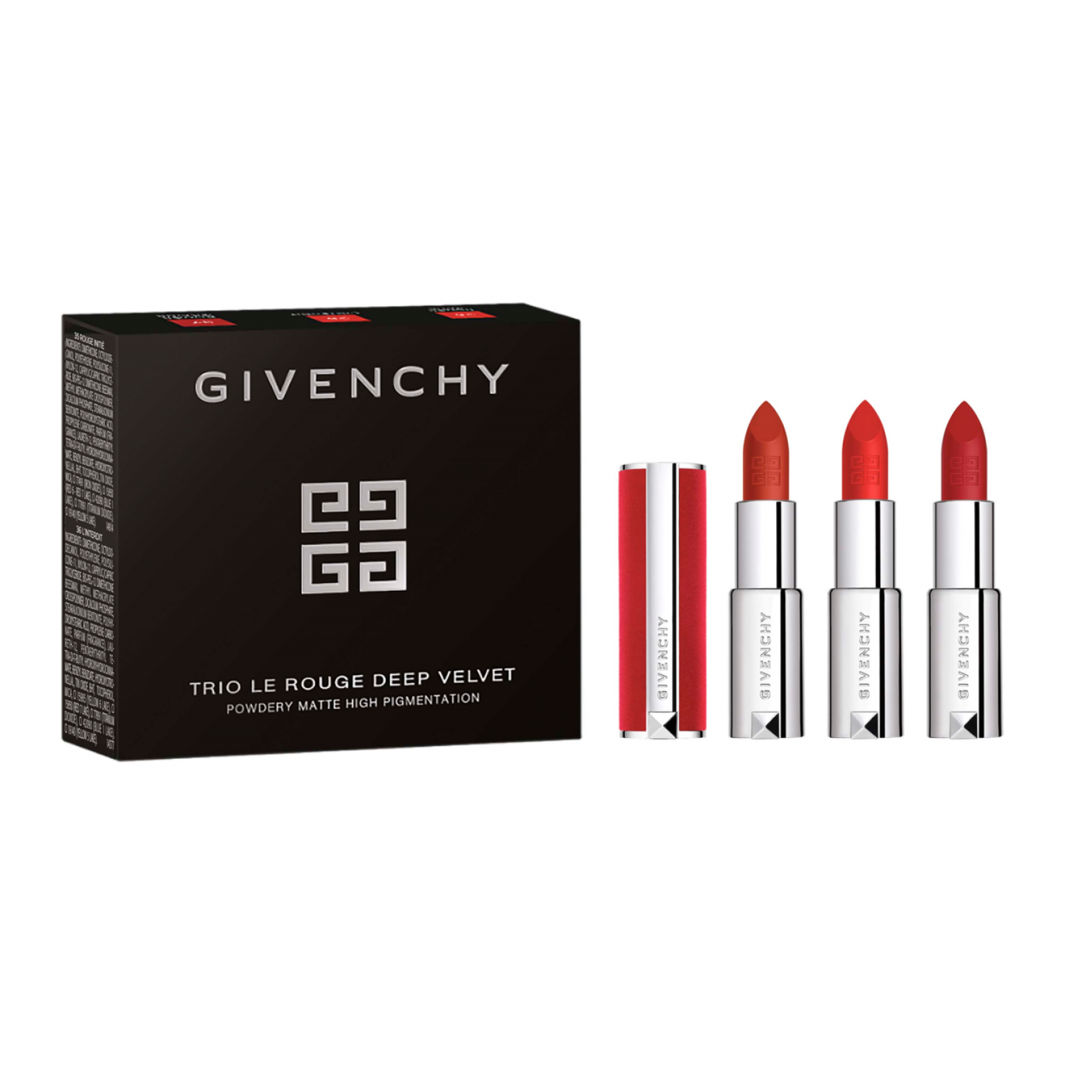 GIVENCHY Le Rouge Velvet Lipstick Trio – Luxe by Kan