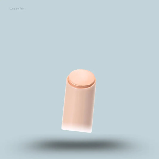 Canmake Colour Stick Concealer in 01 Natural Beige, close-up of the creamy concealer stick