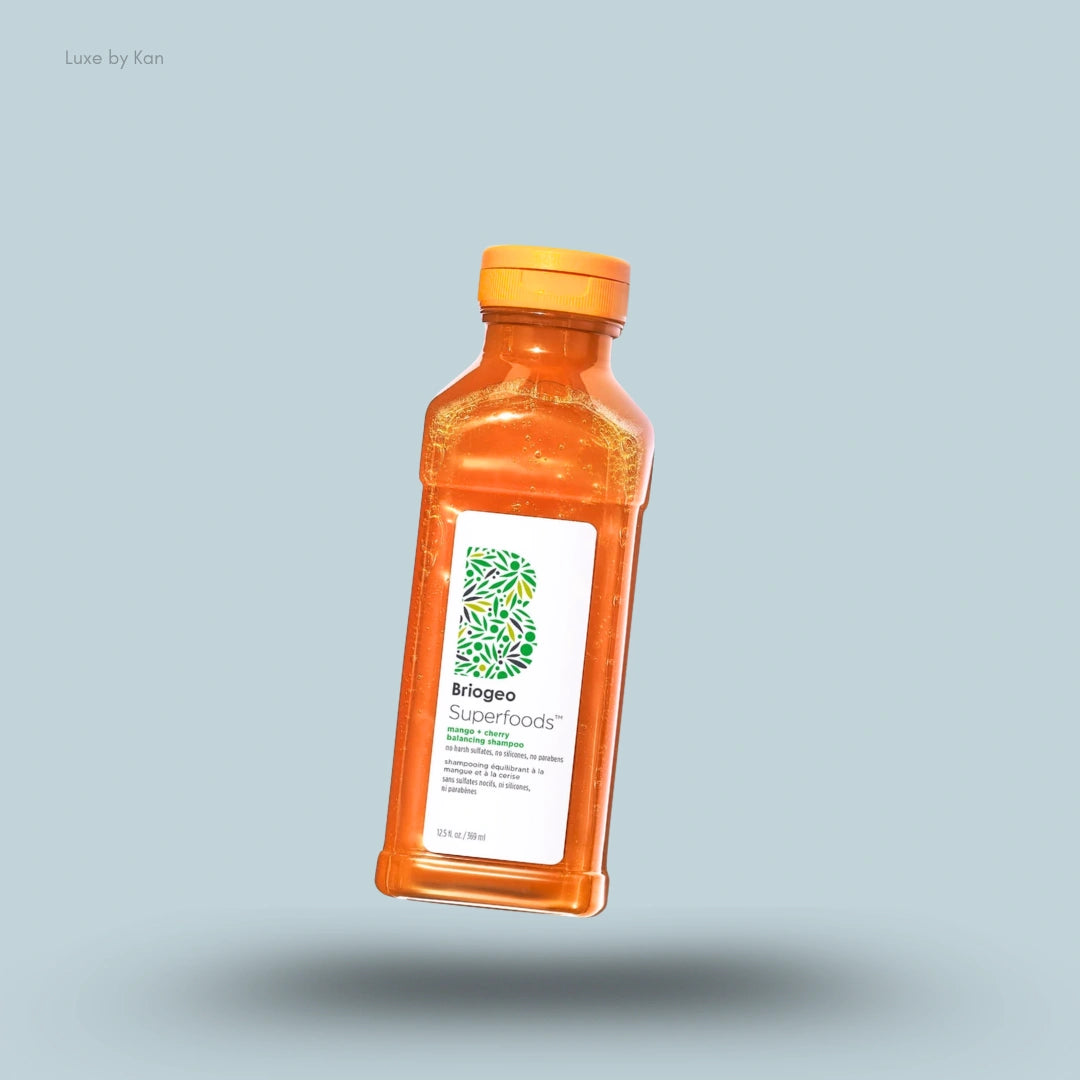BRIOGEO SUPERFOODS MANGO + CHERRY BALANCING SHAMPOO 369ml
