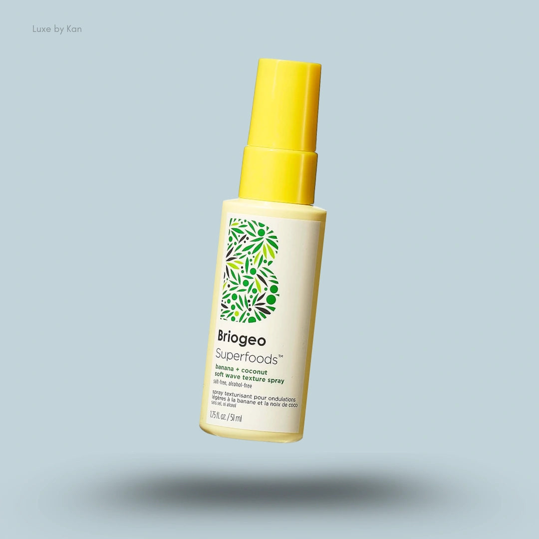 BRIOGEO SUPERFOODS BANANA AND COCONUT SOFT WAVE TEXTURE SPRAY 170ML