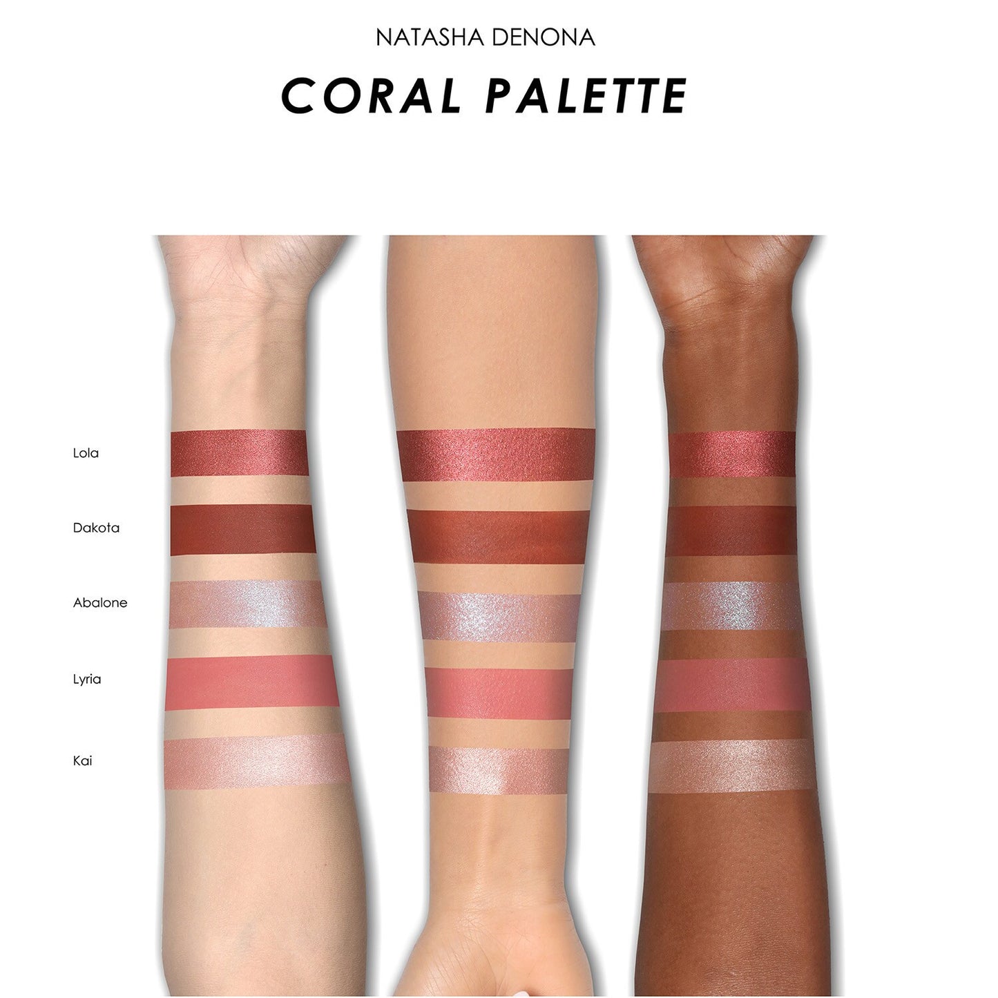 Natasha Denona Coral Eyeshadow Palette
