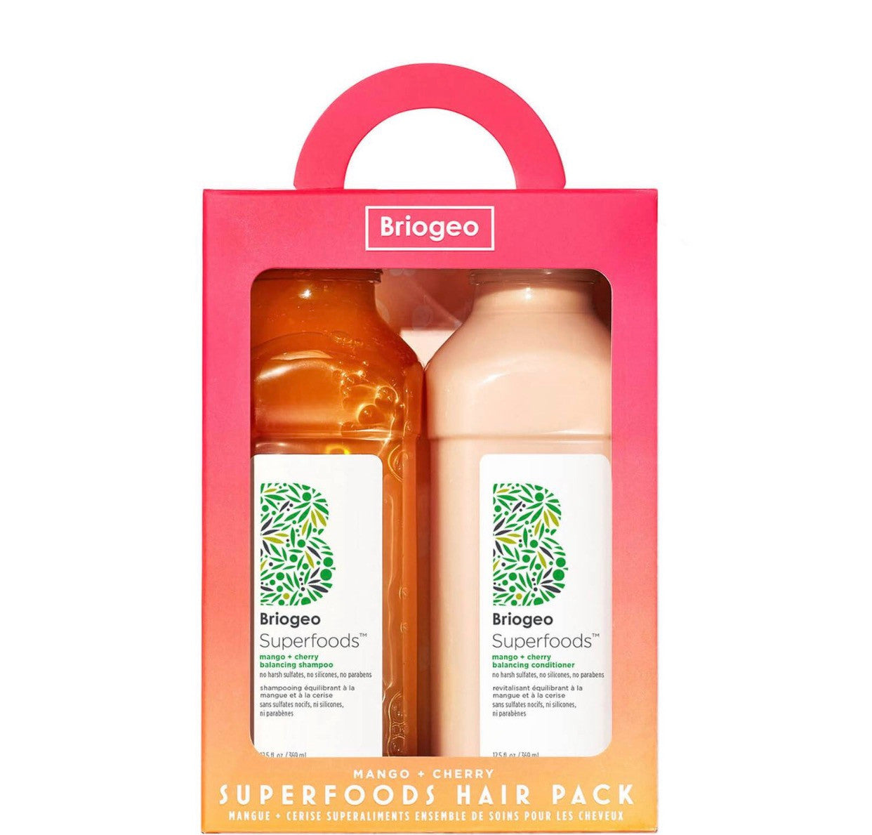 BRIOGEO SUPERFOOD MANGO + CHERRY SUPERFOODS HAIR PACK Luxe by Kan