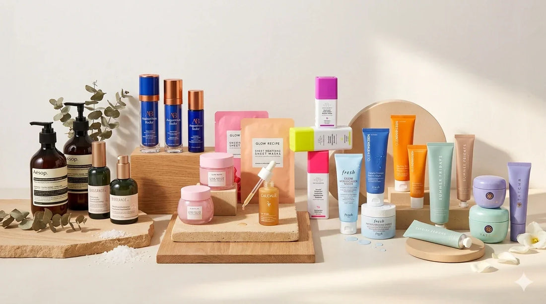 Estée Lauder Companies skincare products and luxury beauty