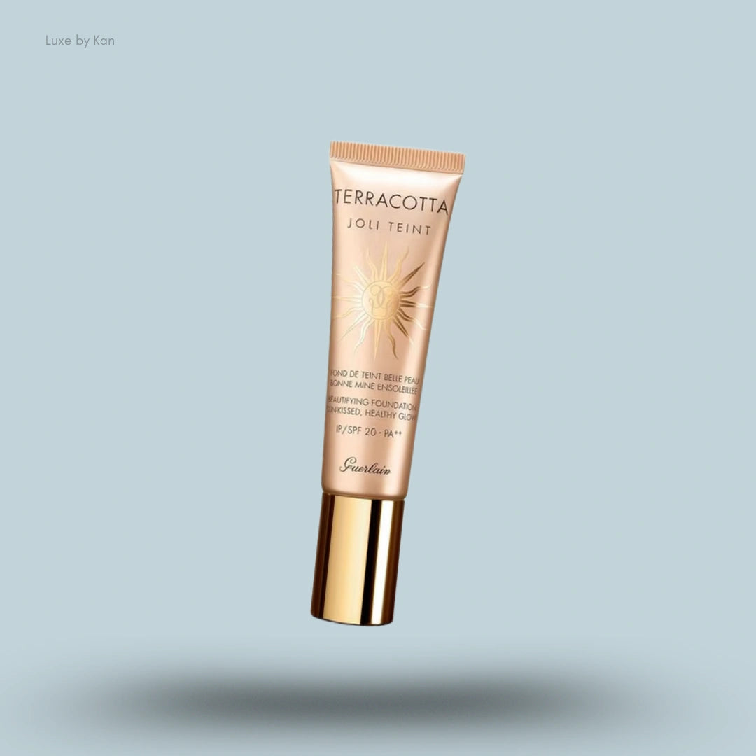 GUERLAIN TERRACOTTA JOLI TEINT BEAUTIFYING FOUNDATION SUN-KISSED HEALTHY GLOW 30ML (VARIOUS SHADES)