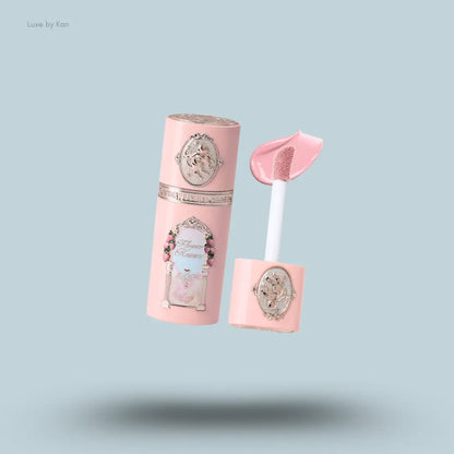 Flower Knows Strawberry Cupid Liquid Blush in 02 Coastal Rose, warm dusty rose blush in Cupid bottle