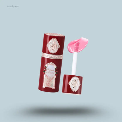 Flower Knows Strawberry Cupid Liquid Blush in S03 Pink Gemstone, cool pink blush in Cupid bottle