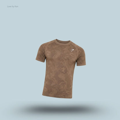 GYMSHARK MEN GEO SEAMLESS T-SHIRT Slim Fit