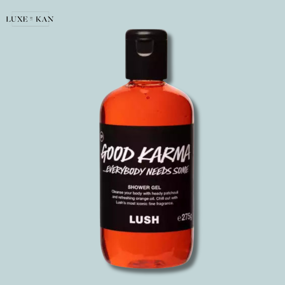 LUSH COSMETICS Good Karma... الجميع يحتاج إلى بعض جل الاستحمام