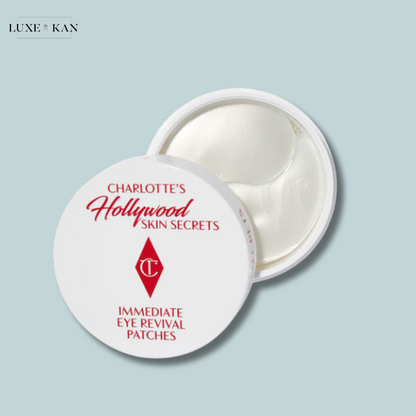 CHARLOTTE TILBURY 
Charlotte's Hollywood Skin Secrets Immediate Eye Revival Patches