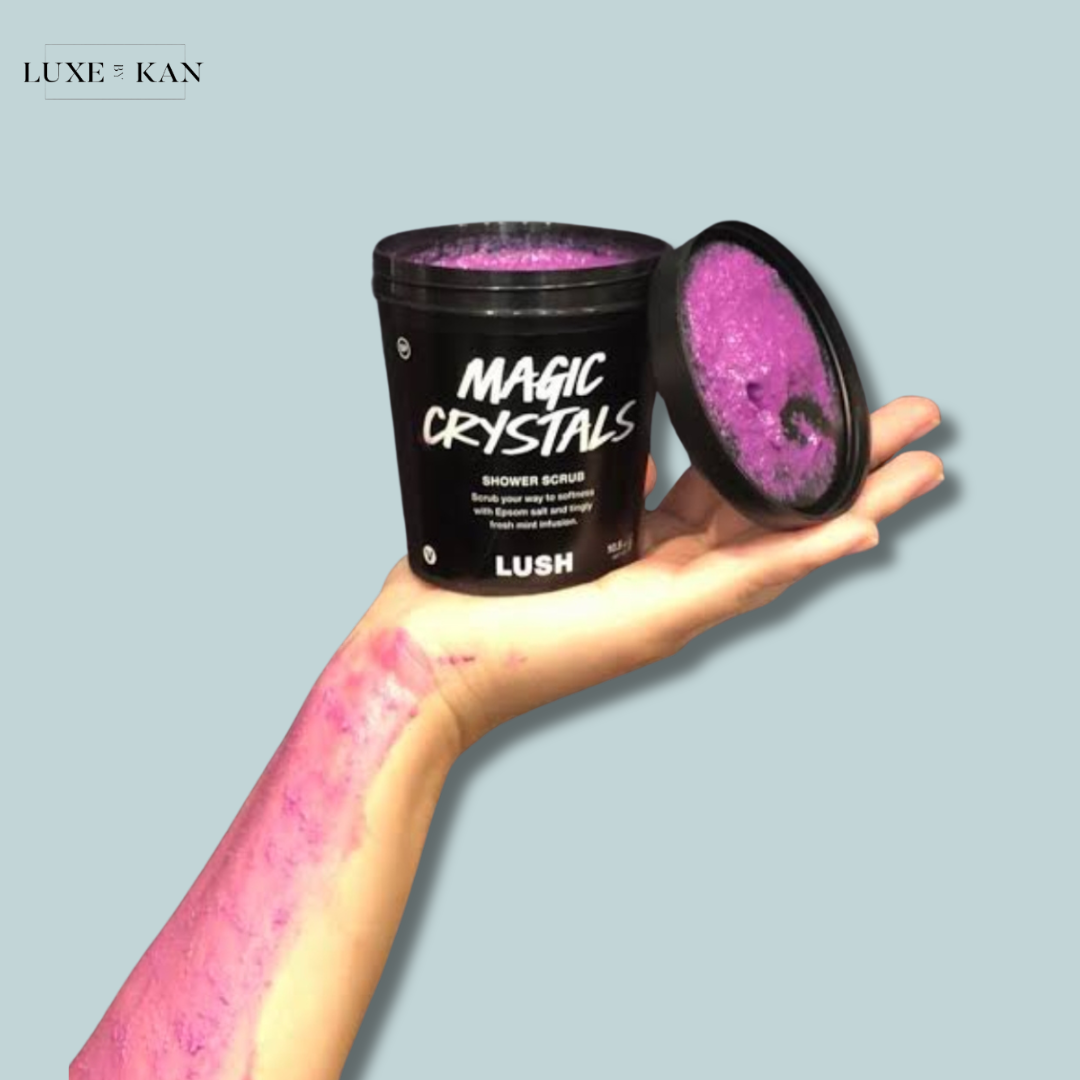 Lush Cosmetics Magic Crystals
Body Scrub